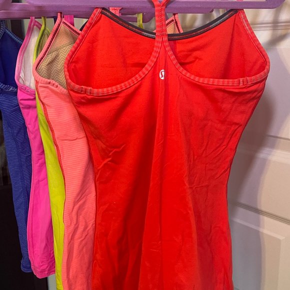 Lululemon Power Y Tanks - BUNDLE, set of 5 (size 4) - Picture 3 of 12